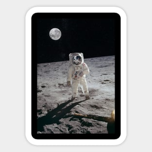 Moon Landing (fake) Sticker